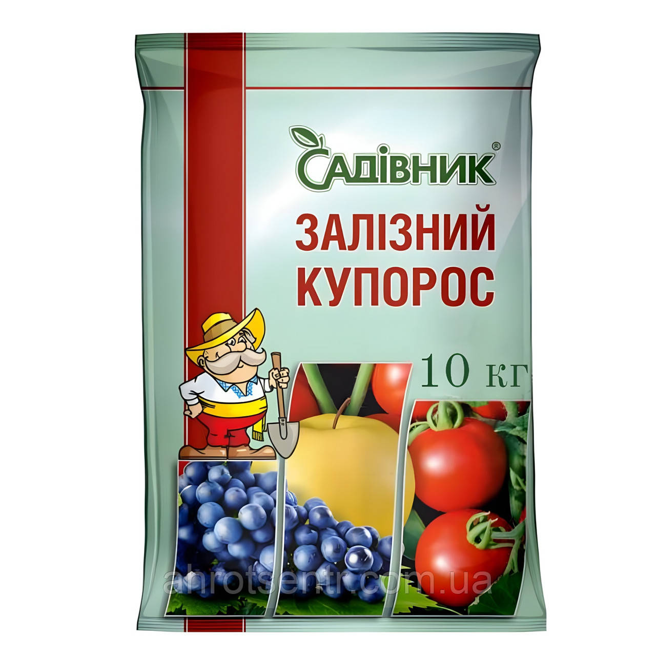 Фунгіцид Залізний купорос 10 кг Садівник Україна