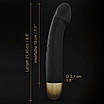 Вібратор Dorcel Real Vibration M Gold 2.0, діам 3,7 см, перезаряджуваний, для точки G, фото 9