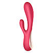 Смарт-візатор-кролик Original Satisfyer Mono Flex Red, 2 мотори, керування через інтернет, фото 4