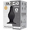 Анальна пробка SilexD (Model 2 size L) двошарова, силікон + Silexpan, діаметр 4,5 см, фото 3
