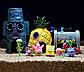 Ігрова фігурка Будиночок Сквідварда Губка Боб Декорація для акваріума дизайн тераріуму декор для риб, фото 7