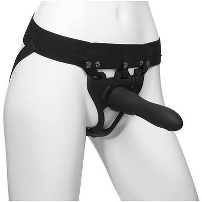 Страпон унісекс Doc Johnson Body Extensions — Be Strong, порожниста насадка