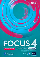 Focus Second Edition 4 Student's Book with Active Book / Підручник з мережевими ресурсами