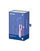 Кліторальний вібратор Original Satisfyer Threesome 3 Pink з трьома пальчиками, фото 5
