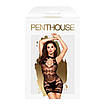 Мінісукня з краплеподібним декольте Penthouse — Eye-Catcher Black S/L, фото 4