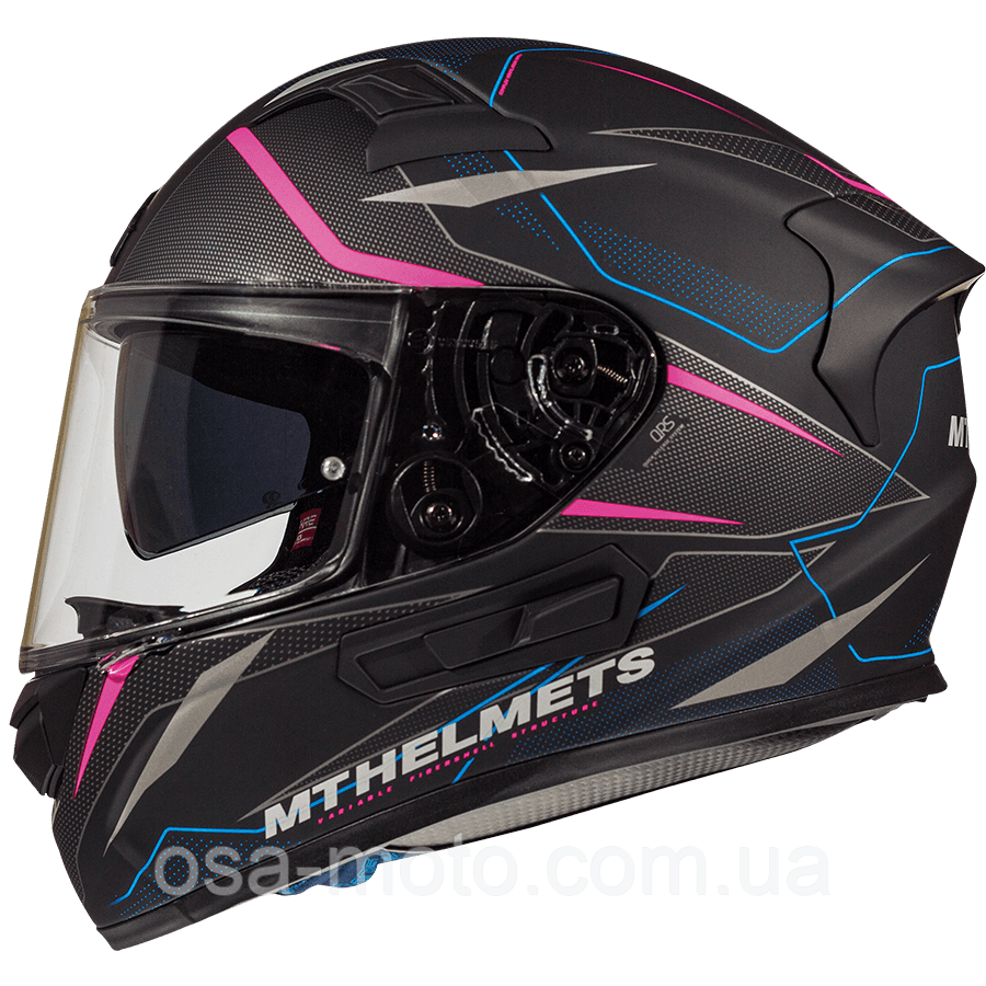 Мотошлем MT KRE SV Intrepid Matt Black Pink XS