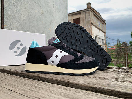 Жіночі кросівки Saucony Jazz 81 NM 60613-12s Black Blue чорні Оригінал, фото 1