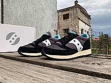 Жіночі кросівки Saucony Jazz 81 NM 60613-12s Black Blue чорні Оригінал, фото 3