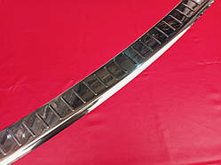 Накладка на задний бампер Mitsubishi Outlander 2012-2014