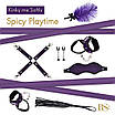Подарунковий набір для BDSM RIANNE S — Kinky Me Softly Purple: 8 предметів для задоволення, фото 3