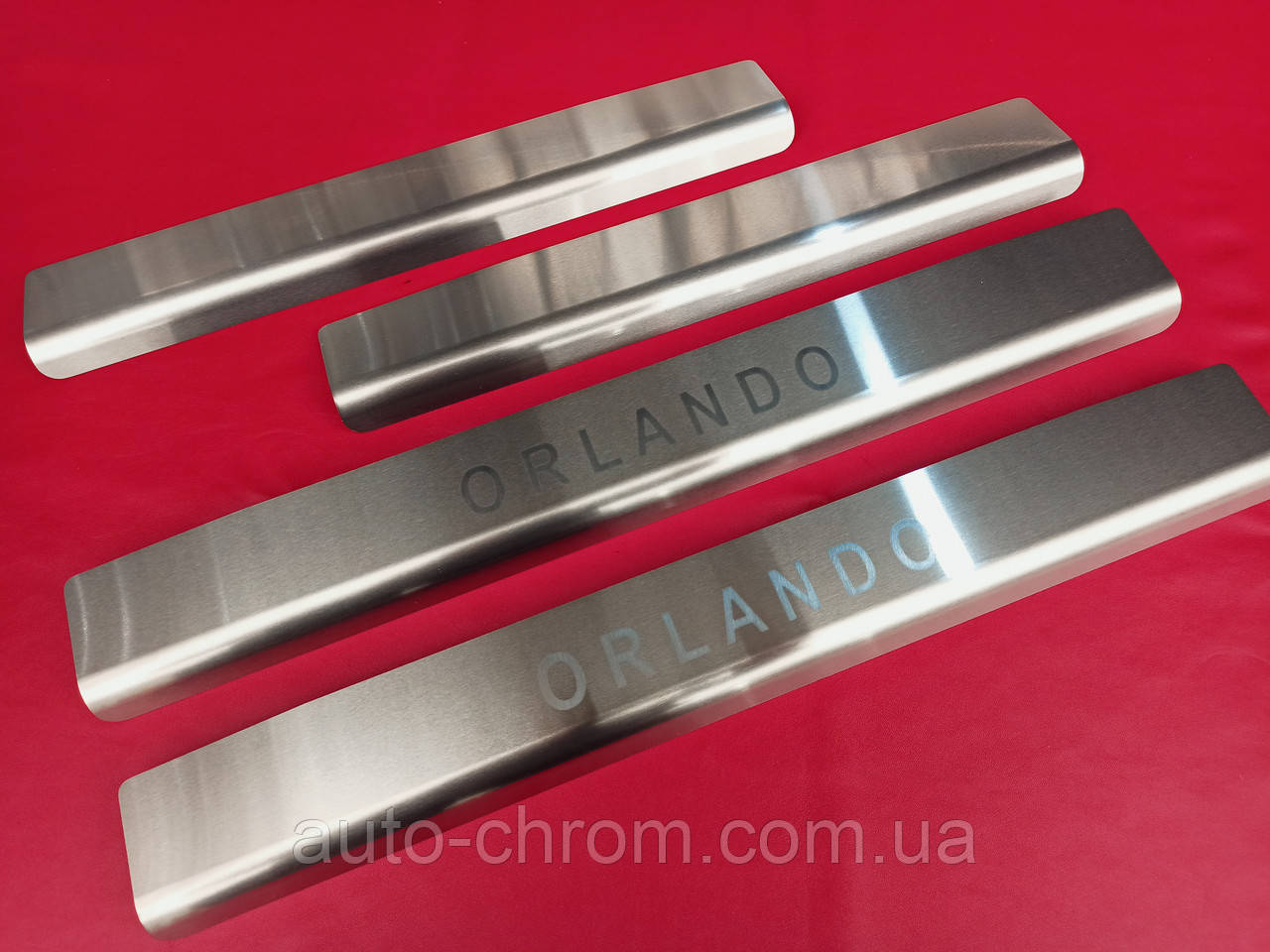 Накладки на пороги CHEVROLET ORLANDO, фото 1