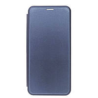 Чохол книжка Level для Xiaomi Redmi 10A / Redmi 9C Екошкіра Темно-Синій