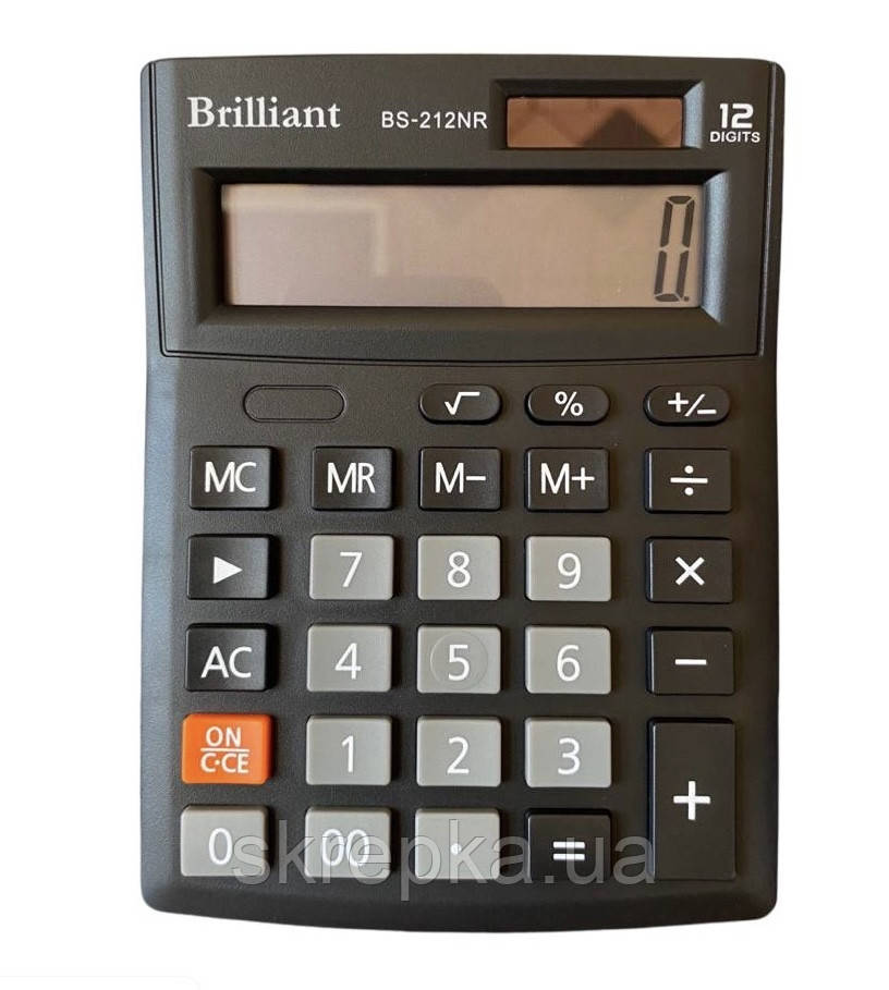 Калькулятор Brilliant BS-212, 12 розрядів