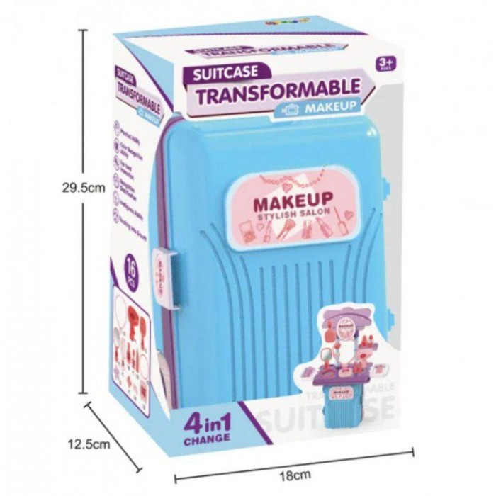 Чемодан детский игровой набор WOW для наведения красоты макияжа - фото 6 - id-p1675673553
