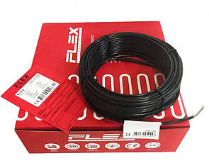 Нагрівний кабель Flex двожирний тонкий EHC-17.5/05 438 Вт (25 м.) - теплий підлогу під плитку