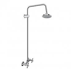 Душова система для кабані Lidz Lamb 1361 двовентильній на одного споживача LDLAM1361CRM35072 Chrome