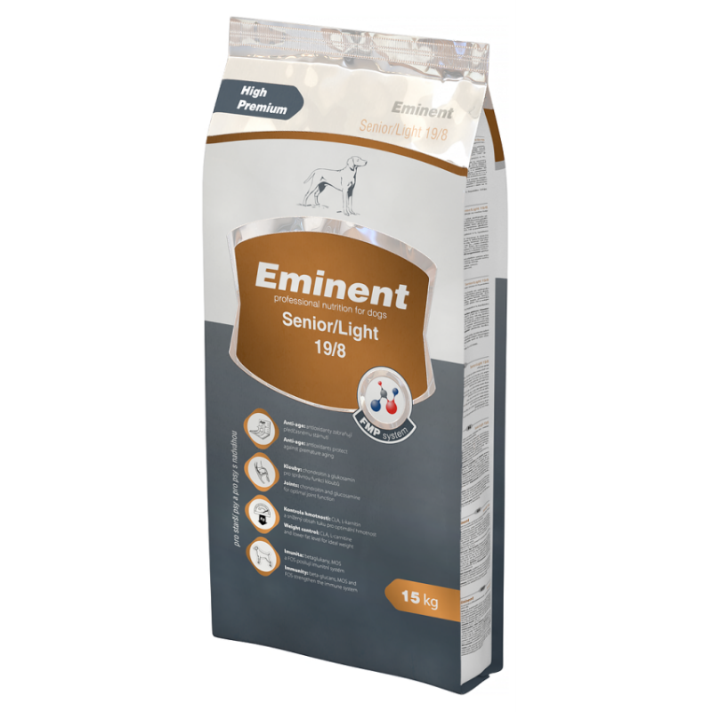 Eminent Senior/Light 19/8 - корм Емінент для літніх собак і собак з надлишковою вагою