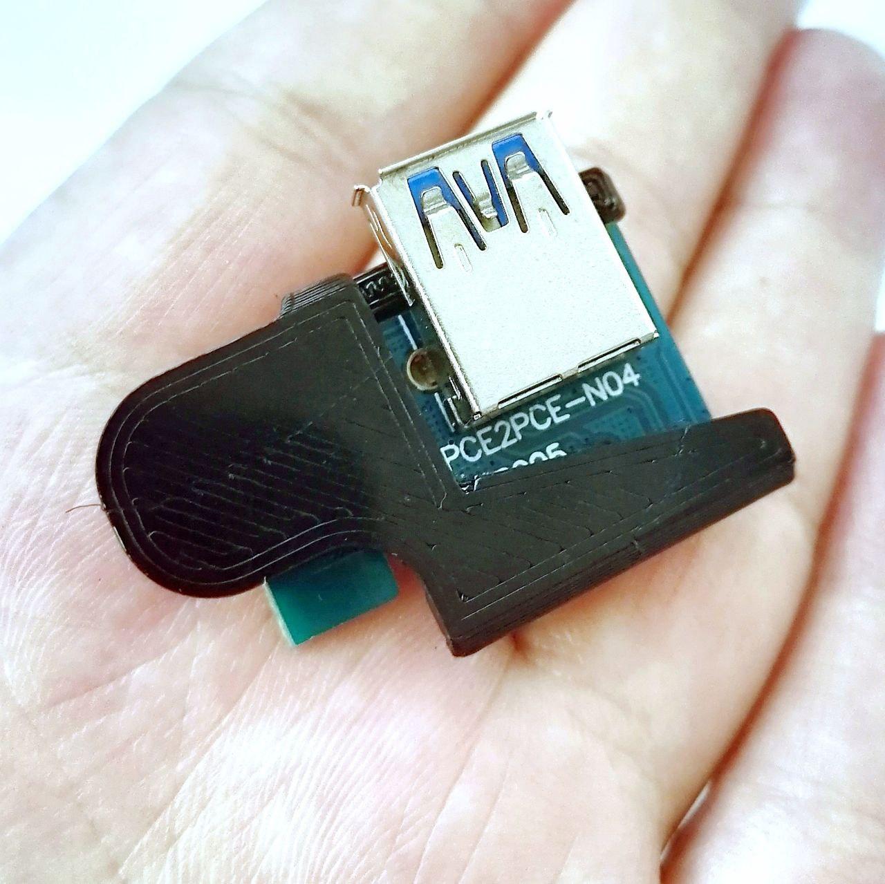 Райзер фіксатор кріплення локер Riser PCI-E x1 to x16 для відеокарт 8 шт., фото 1