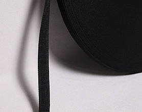 Стрічка ремінна 2см 100м для сумок чорна