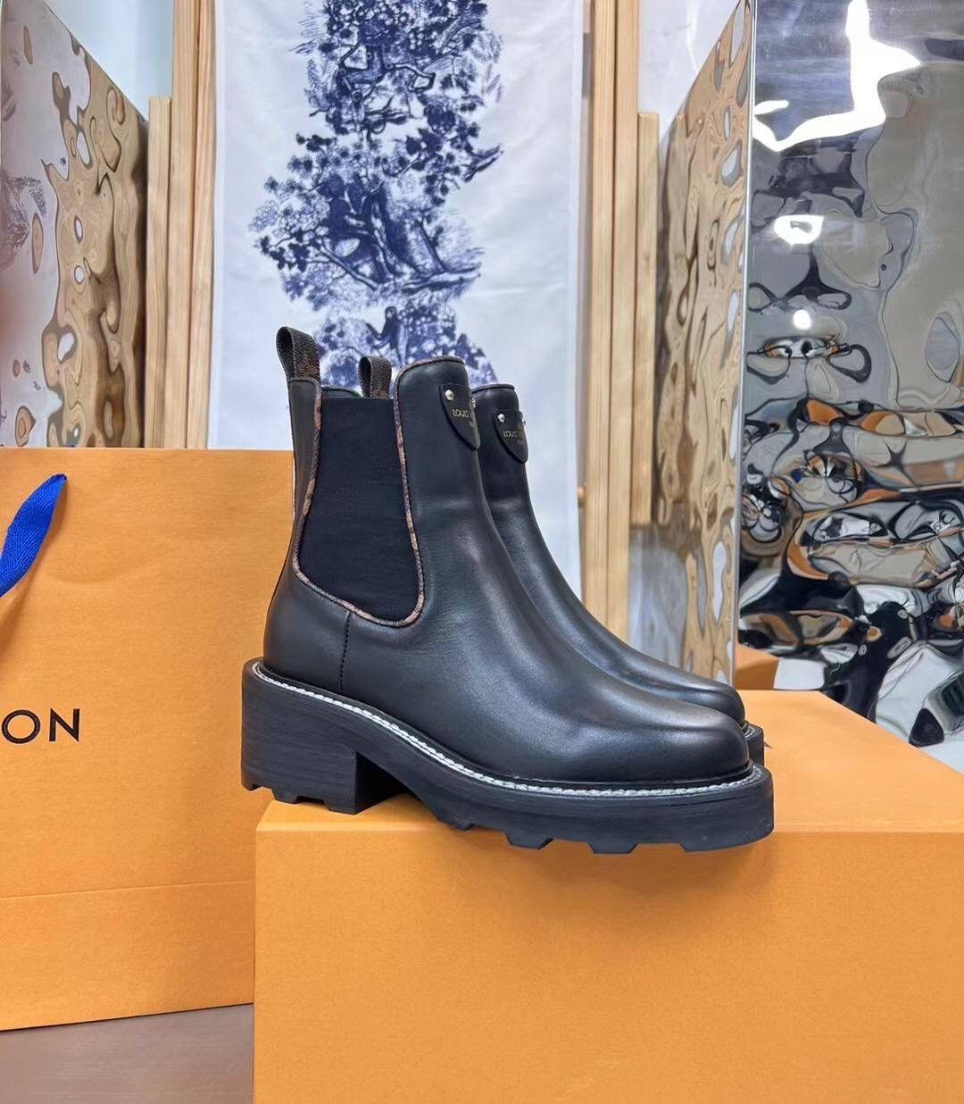 Жіночі черевики Louis Vuitton (Луї Віттон) арт. 105-29