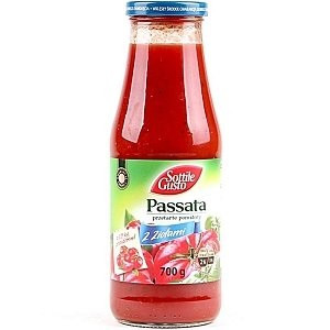 Помидоры Перетертые с Зеленью Passata Przetare Pomidory z Ziolami Sottile Gusto 700 г Польша - фото 1 - id-p1675698862