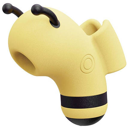 Вакуумний вібратор CuteVibe Beebe Yellow, фото 1