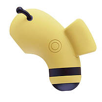 Вакуумний вібратор CuteVibe Beebe Yellow, фото 3