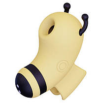 Вакуумний вібратор CuteVibe Beebe Yellow, фото 4