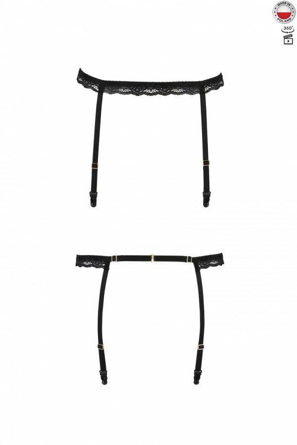 Пояс-стрепи для чулок SHELY GARTER BELT black XXL/XXL - Passion Exclusive | Promax