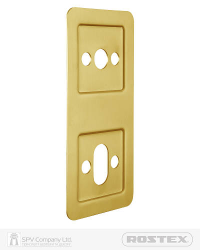 Купити Пластина ремонтна ROSTEX *QUADRUM SQUARE 85мм Нерж.сталь_мат ...