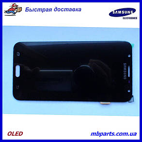 Дисплей с сенсором Samsung J701 Galaxy J7 Neo 2018 OLED Black !, фото 1