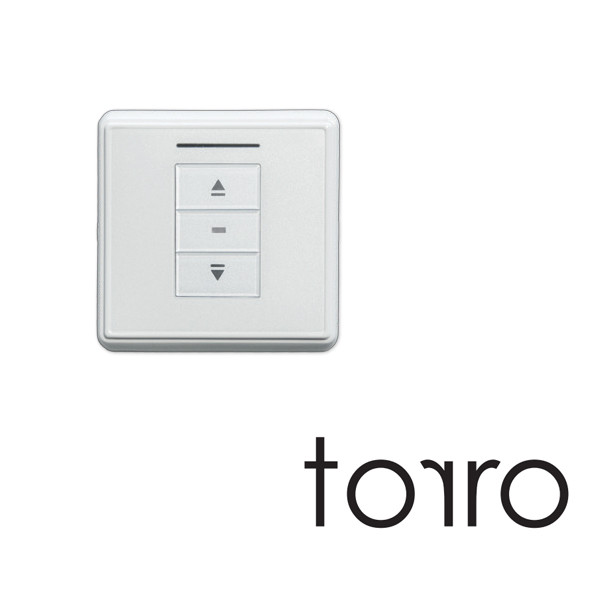 Настінний радіовимикач 1-канальний кнопковий Torro