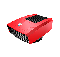 Портативний автомобільний нагрівач для лобового скла SUNROZ W8265 FL-001 2 в 1 12V Червоний