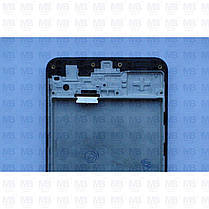 Дисплей із сенсором Samsung А225 Galaxy А22 OLED Black у зборі з рамкою!, фото 6