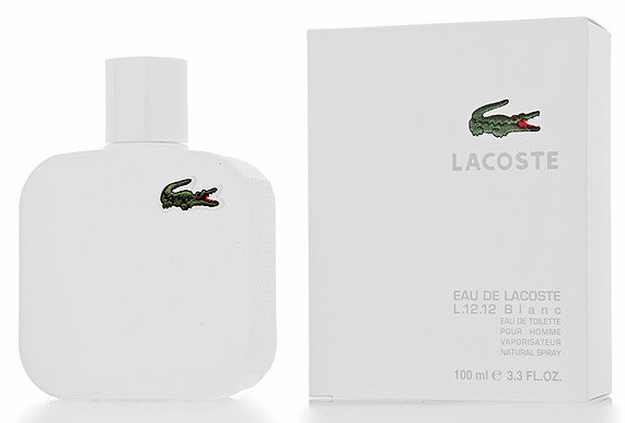 Туалетна вода Lacaste L.12 Blanc для чоловіків - edt 100 ml