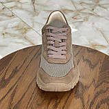 Тактичні низькі бежеві кросівки замшеві літні легкі чоловічі дихаюча сітка., фото 2