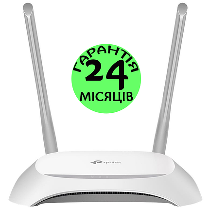 Wi-Fi роутер TP-LINK TL-WR840N, wifi тплінк, інтернет вай фай маршрутизатор тп-лінк 840, фото 2