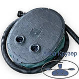 Насос для човна ПВХ 6 літрів, пластиковий, ножний, фото 3