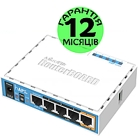 Роутер Mikrotik hAP ac lite (RB952UI-5ac2nD), двухдиапазонный, порт USB, маршрутизатор микротик