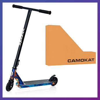 Самокат трюковий міський двоколісний для дітей від 10 років ITRIKE SR 2-064-5-WP5