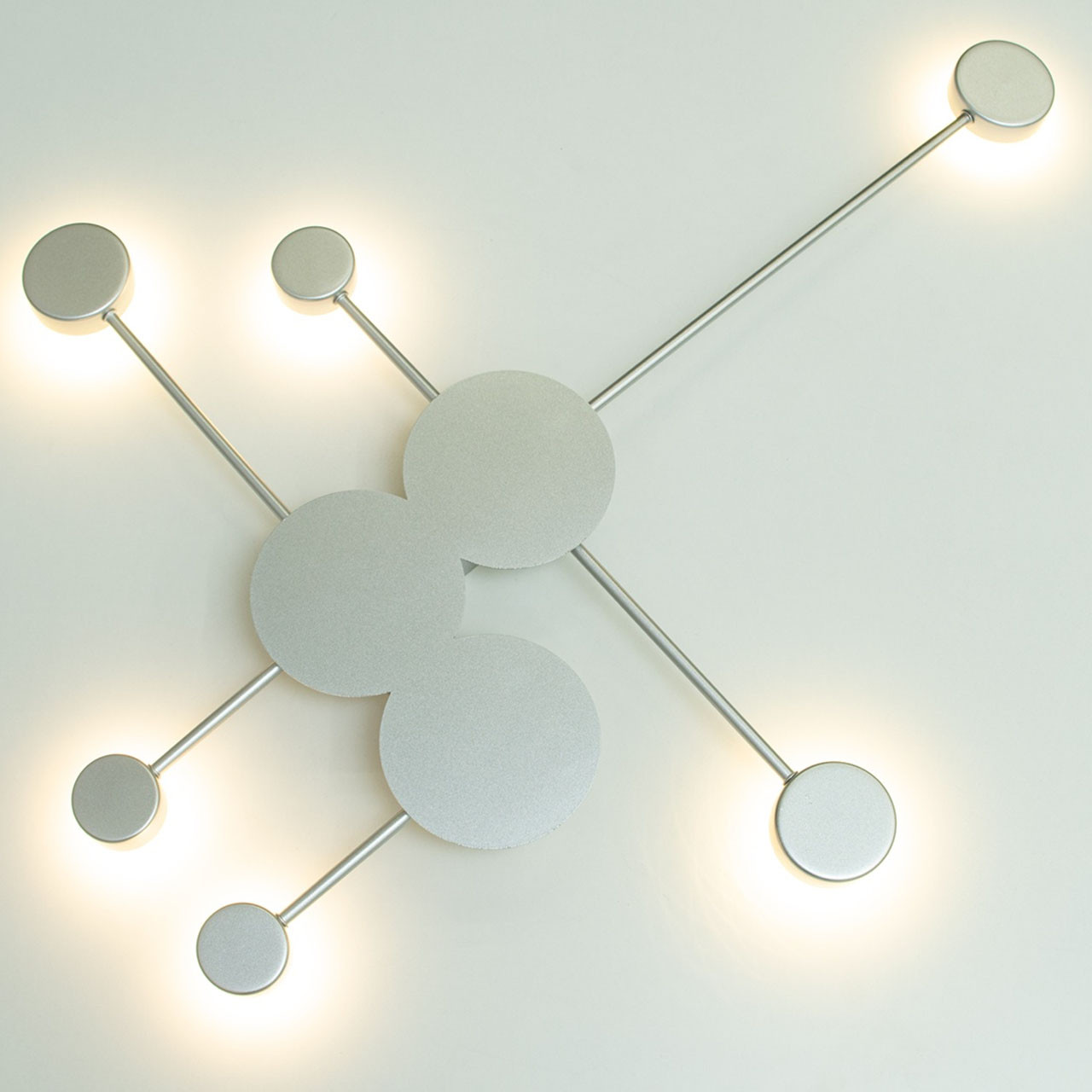 Світлодіодна сучасна LED люстра 95 Вт D-9793-6HR LED, фото 1