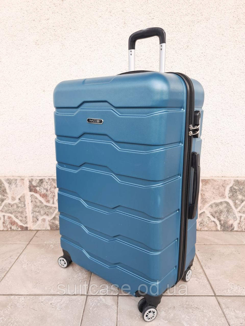 Чемодан Большой на Колесах MCS 302 Silver Blue — Купить Недорого на ...