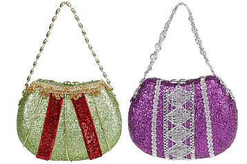 Ялинкова прикраса Сумочка 12*10*5см, 2 дизайну