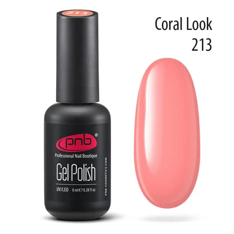 Гель-лак PNB 213 coral look