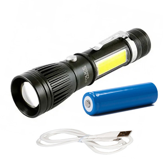 Ліхтар ручний Bailong (Police) BL-WD224-T6+COB