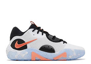 Чоловічі баскетбольні кросівки Nike PG 6 Fluoro White Black Orange