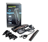 Машинка для стриження волосся Gemei GM-813, 9W, фото 2