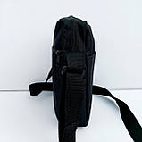Сумка барсетка чоловіча чорна спортивна через плече, фото 3
