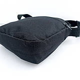 Сумка барсетка чоловіча чорна спортивна через плече, фото 4