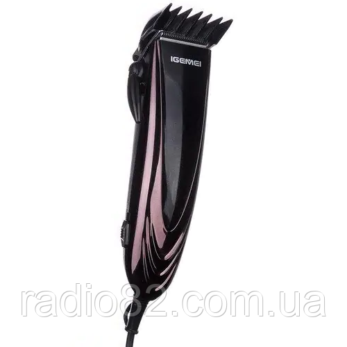 Машинка для стриження волосся Gemei GM-813, 9W